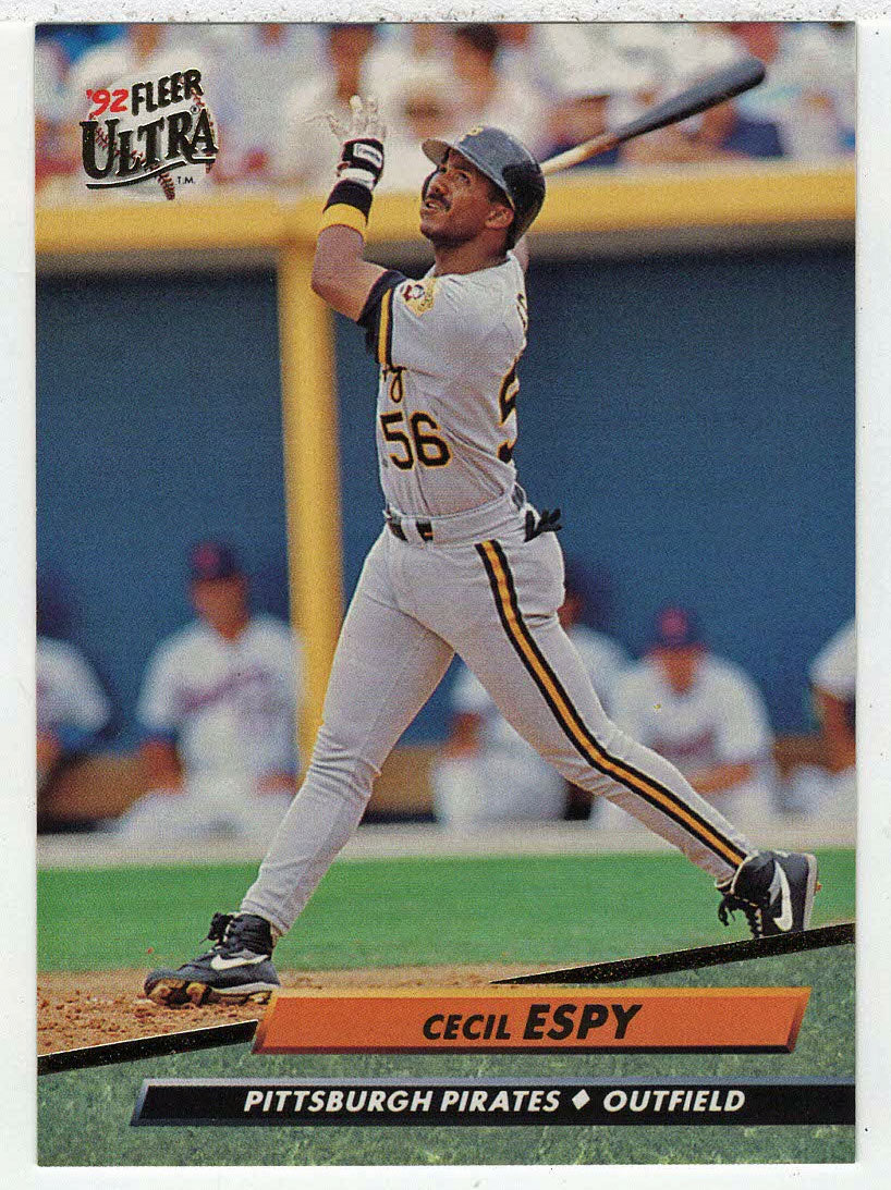 Cecil Espy - Pittsburgh Pirates (MLB Baseball Card) 1992 Fleer Ultra # 552 Mint