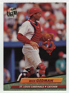 Rich Gedman - St. Louis Cardinals (MLB Baseball Card) 1992 Fleer Ultra # 566 Mint