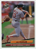 Rex Hudler - St. Louis Cardinals (MLB Baseball Card) 1992 Fleer Ultra # 568 Mint