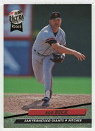 Rod Beck RC - San Francisco Giants (MLB Baseball Card) 1992 Fleer Ultra # 586 Mint
