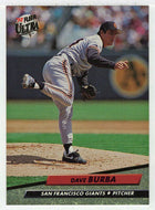 Dave Burba - San Francisco Giants (MLB Baseball Card) 1992 Fleer Ultra # 587 Mint