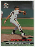 Bryan Hickerson RC - San Francisco Giants (MLB Baseball Card) 1992 Fleer Ultra # 589 Mint