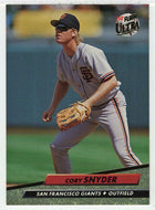 Cory Snyder - San Francisco Giants (MLB Baseball Card) 1992 Fleer Ultra # 595 Mint