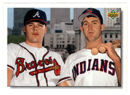 Ryan Klesko - Jim Thome - Star Rookie Checklist (MLB Baseball Card) 1992 Upper Deck # 1 Mint