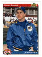 Roger Salkeld - Seattle Mariners - Star Rookie (MLB Baseball Card) 1992 Upper Deck # 15 Mint