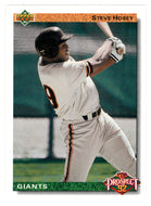 Steve Hosey - San Francisco Giants (MLB Baseball Card) 1992 Upper Deck # 62 Mint