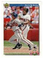 Kevin Mitchell - Keith Mitchell - Atlanta Braves - Cousins (MLB Baseball Card) 1992 Upper Deck # 80 Mint