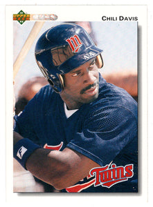 Chili Davis - Minnesota Twins (MLB Baseball Card) 1992 Upper Deck # 126 Mint