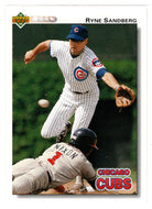 Ryne Sandberg - Chicago Cubs (MLB Baseball Card) 1992 Upper Deck # 145 Mint