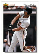 Willie McGee - San Francisco Giants (MLB Baseball Card) 1992 Upper Deck # 194 Mint