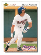 Rafael Palmeiro - Texas Rangers (MLB Baseball Card) 1992 Upper Deck # 223 Mint