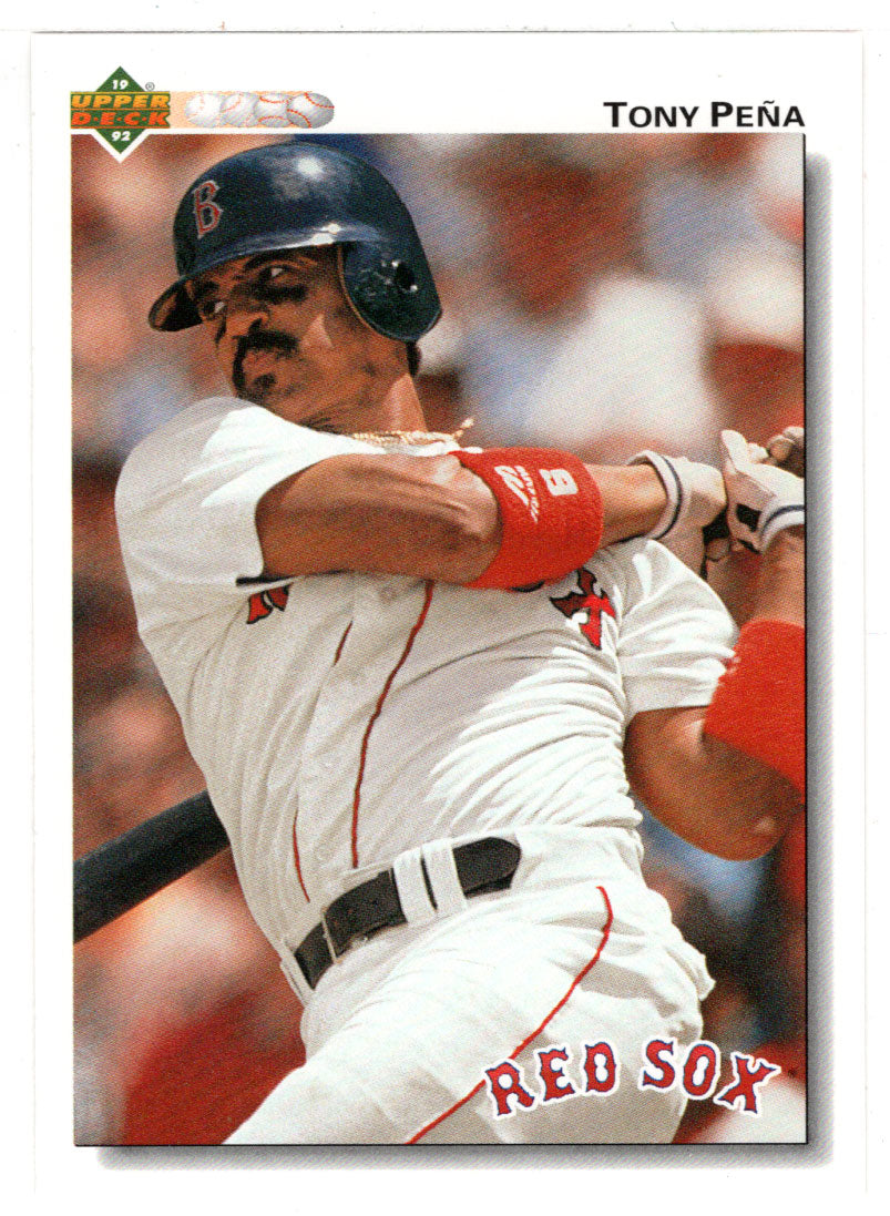 Tony Pena - Boston Red Sox (MLB Baseball Card) 1992 Upper Deck # 252 Mint