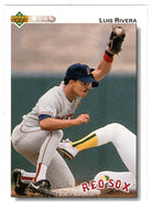 Luis Rivera - Boston Red Sox (MLB Baseball Card) 1992 Upper Deck # 308 Mint