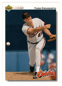 Todd Frohwirth - Baltimore Orioles (MLB Baseball Card) 1992 Upper Deck # 318 Mint