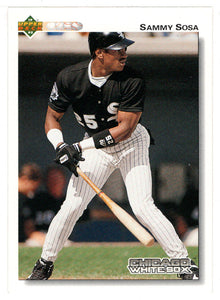 Sammy Sosa - Chicago White Sox (MLB Baseball Card) 1992 Upper Deck # 438 Mint