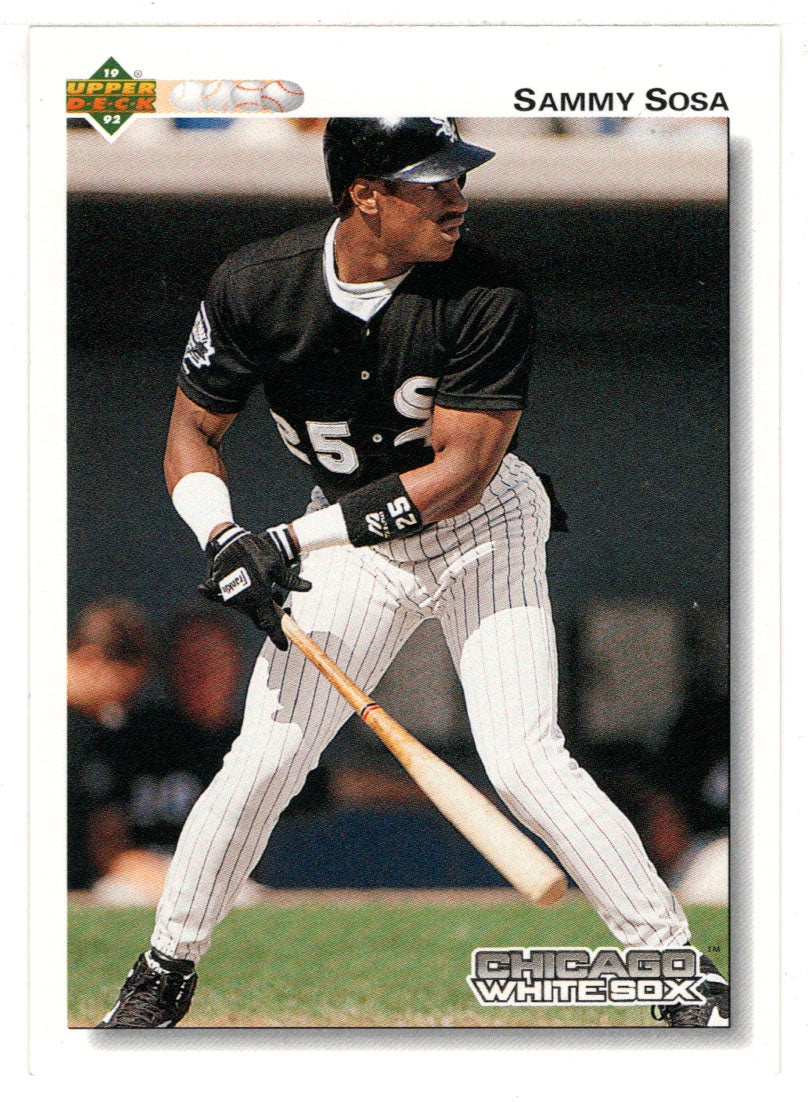 Sammy Sosa - Chicago White Sox (MLB Baseball Card) 1992 Upper Deck # 438 Mint