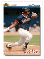 Mo Vaughn - Boston Red Sox (MLB Baseball Card) 1992 Upper Deck # 445 Mint