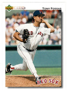 Tony Fossas - Boston Red Sox (MLB Baseball Card) 1992 Upper Deck # 503 Mint