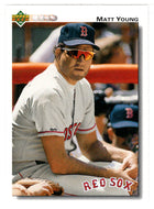 Matt Young - Boston Red Sox (MLB Baseball Card) 1992 Upper Deck # 505 Mint