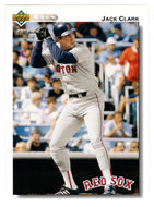 Jack Clark - Boston Red Sox (MLB Baseball Card) 1992 Upper Deck # 521 Mint