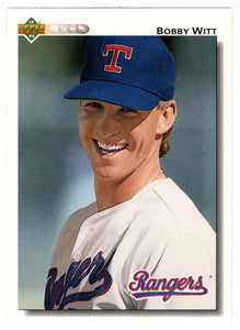 Bobby Witt - Texas Rangers (MLB Baseball Card) 1992 Upper Deck # 576 Mint