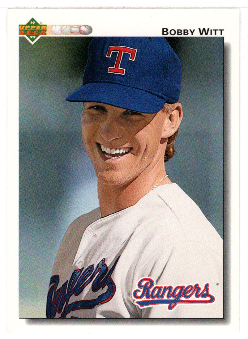 Bobby Witt - Texas Rangers (MLB Baseball Card) 1992 Upper Deck # 576 Mint