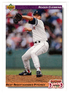 Roger Clemens - Boston Red Sox - Diamond Skills (MLB Baseball Card) 1992 Upper Deck # 641 Mint