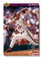 Jim Abbott - California Angels - Diamond Skills (MLB Baseball Card) 1992 Upper Deck # 642 Mint