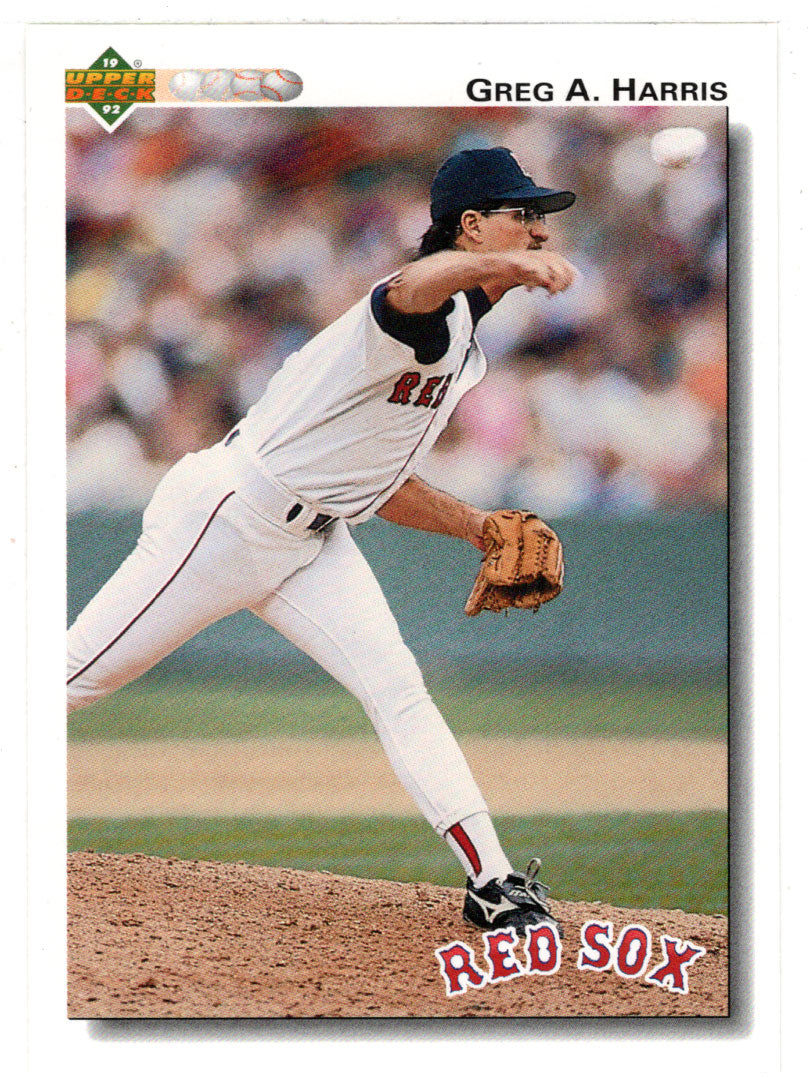 Greg A. Harris - Boston Red Sox (MLB Baseball Card) 1992 Upper Deck # 658 Mint