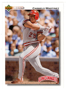 Carmelo Martinez - Cincinnati Reds (MLB Baseball Card) 1992 Upper Deck # 696 Mint