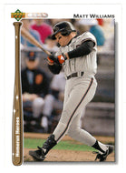 Matt Williams - San Francisco Giants - Homerun Heroes (MLB Baseball Card) 1992 Upper Deck # HR5 Mint