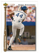 Darryl Strawberry - Los Angeles Dodgers - Homerun Heroes (MLB Baseball Card) 1992 Upper Deck # HR16 Mint