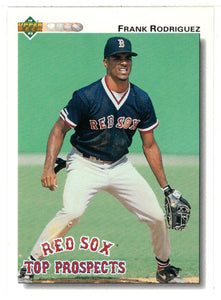 Frank Rodriguez - Boston Red Sox - Top Prospects (MLB Baseball Card) 1992 Upper Deck # 350 Mint