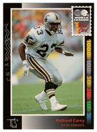 Richard Carey - NY NJ Knights (WLAF Football Card) 1992 Wild Card WLAF World League # 70 Mint