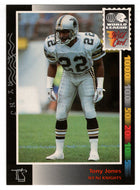 Tony Jones - NY NJ Knights (WLAF Football Card) 1992 Wild Card WLAF World League # 85 Mint