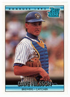 Dave Nilsson - Milwaukee Brewers - Rated Rookie (MLB Baseball Card) 1992 Donruss # 4 Mint