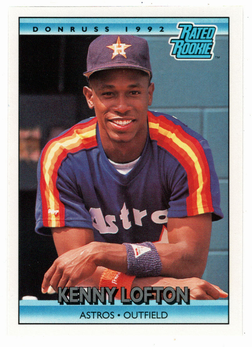 Kenny Lofton - Houston Astros - Rated Rookie (MLB Baseball Card