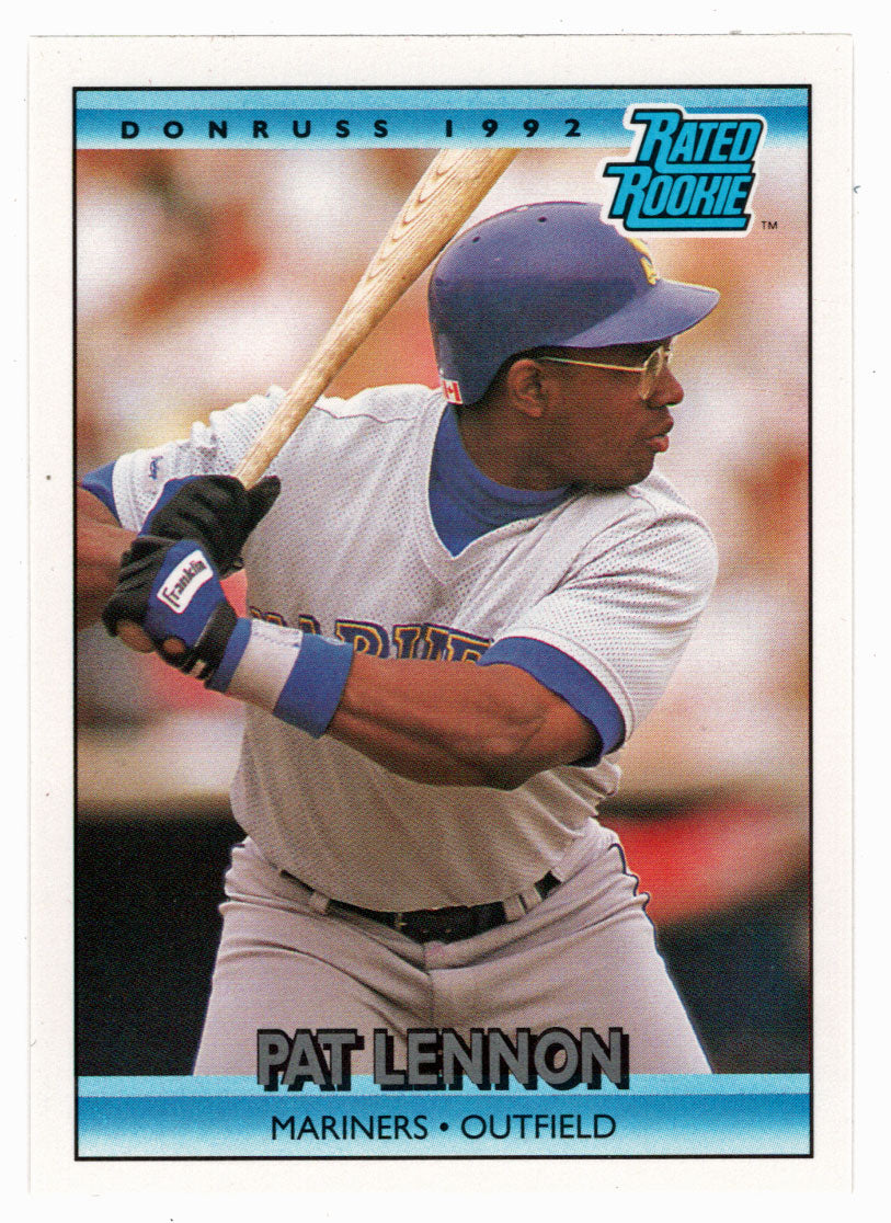 Patrick Lennon - Seattle Mariners - Rated Rookie (MLB Baseball Card) 1992 Donruss # 17 Mint
