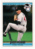 Jack Morris - Minnesota Twins (MLB Baseball Card) 1992 Donruss # 25 Mint