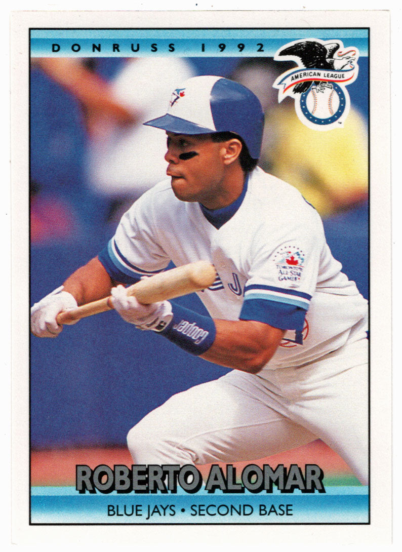 Roberto Alomar - Toronto Blue Jays (MLB Baseball Card) 1992 Donruss # 28 Mint