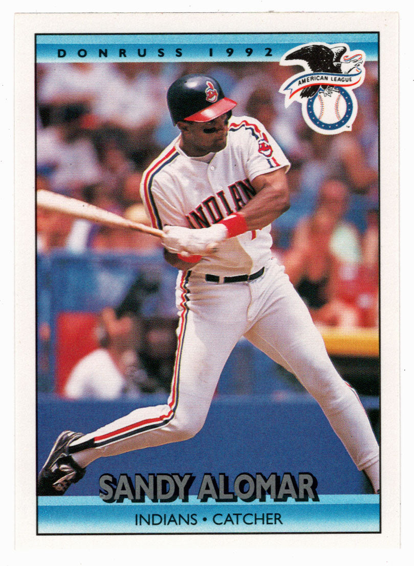 Sandy Alomar Jr. - Cleveland Indians (MLB Baseball Card) 1992 Donruss # 29 Mint