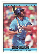 Kirk Gibson - Kansas City Royals (MLB Baseball Card) 1992 Donruss # 39 Mint