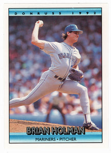 Brian Holman - Seattle Mariners (MLB Baseball Card) 1992 Donruss # 43 Mint