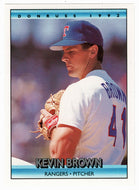 Kevin Brown -  Texas Rangers (MLB Baseball Card) 1992 Donruss # 55 Mint