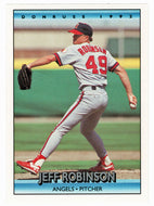 Jeff D. Robinson - California Angels (MLB Baseball Card) 1992 Donruss # 59 Mint