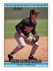Mike Pagliarulo - Minnesota Twins (MLB Baseball Card) 1992 Donruss # 62 Mint