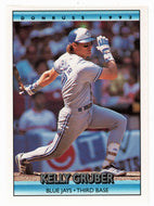 Kelly Gruber - Toronto Blue Jays (MLB Baseball Card) 1992 Donruss # 65 Mint