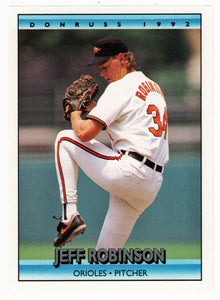 Jeff M. Robinson - Baltimore Orioles (MLB Baseball Card) 1992 Donruss # 77 Mint
