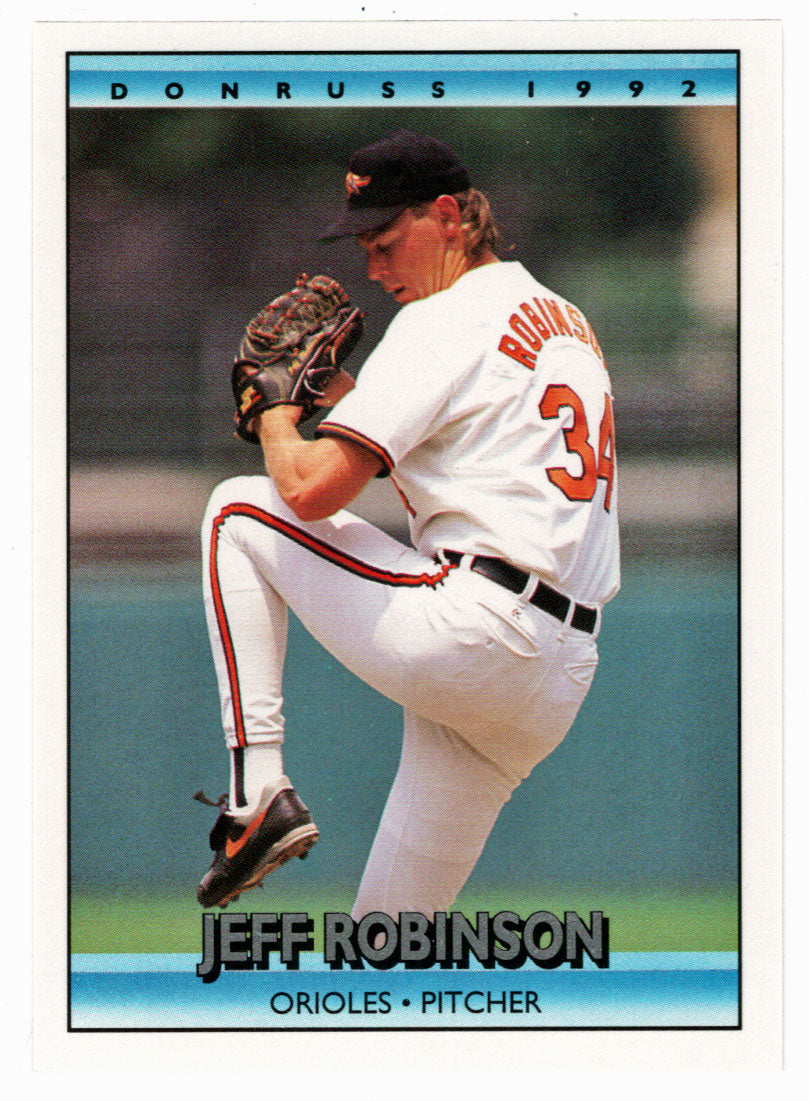 Jeff M. Robinson - Baltimore Orioles (MLB Baseball Card) 1992 Donruss # 77 Mint