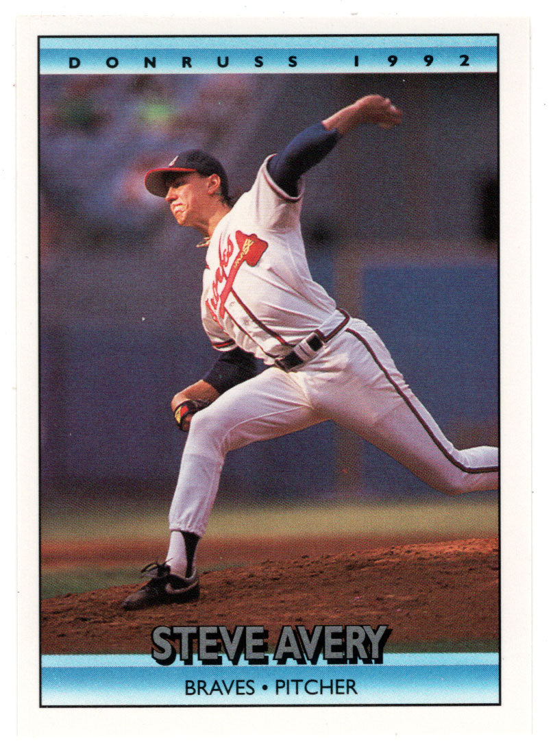 Steve Avery - Atlanta Braves (MLB Baseball Card) 1992 Donruss # 81 Mint
